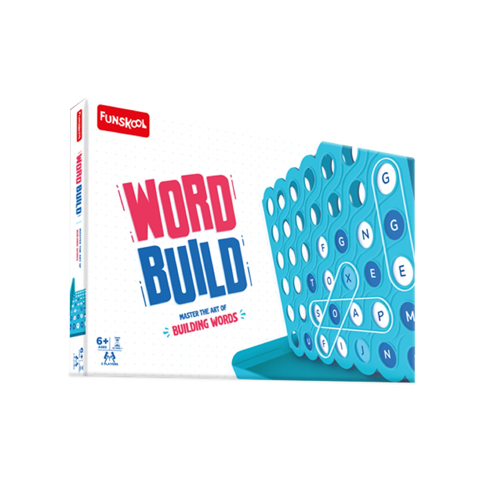 Funskool Word Build – Strategic Letter Placement Game for Kids and Families (6+ Years)