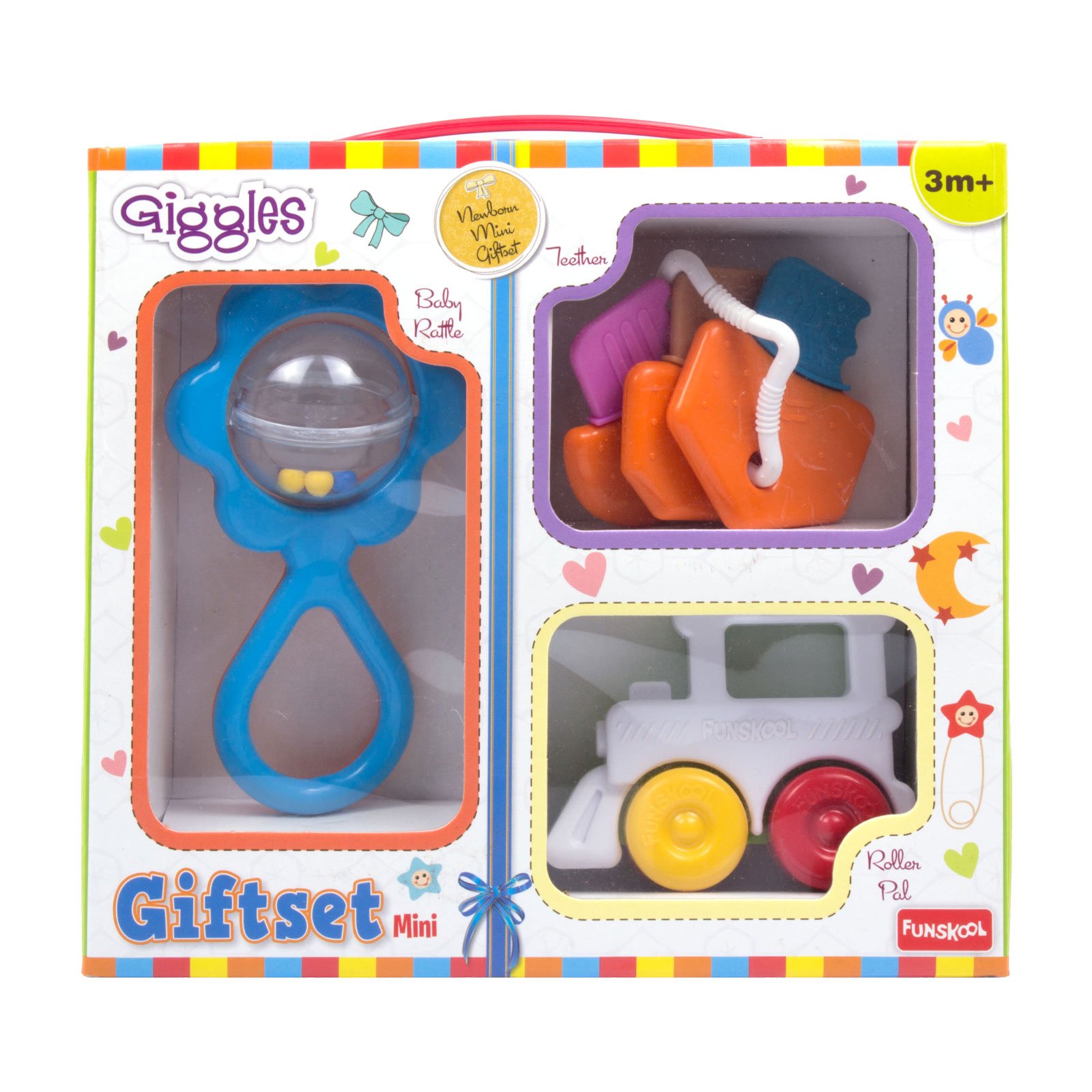 Gift Set Mini – Delightful Teether and Rattle Toys Bundle for Infants (3+ Months)
